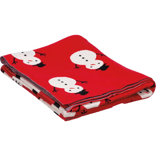 Snowman Throw Blanket - 50"x 60"