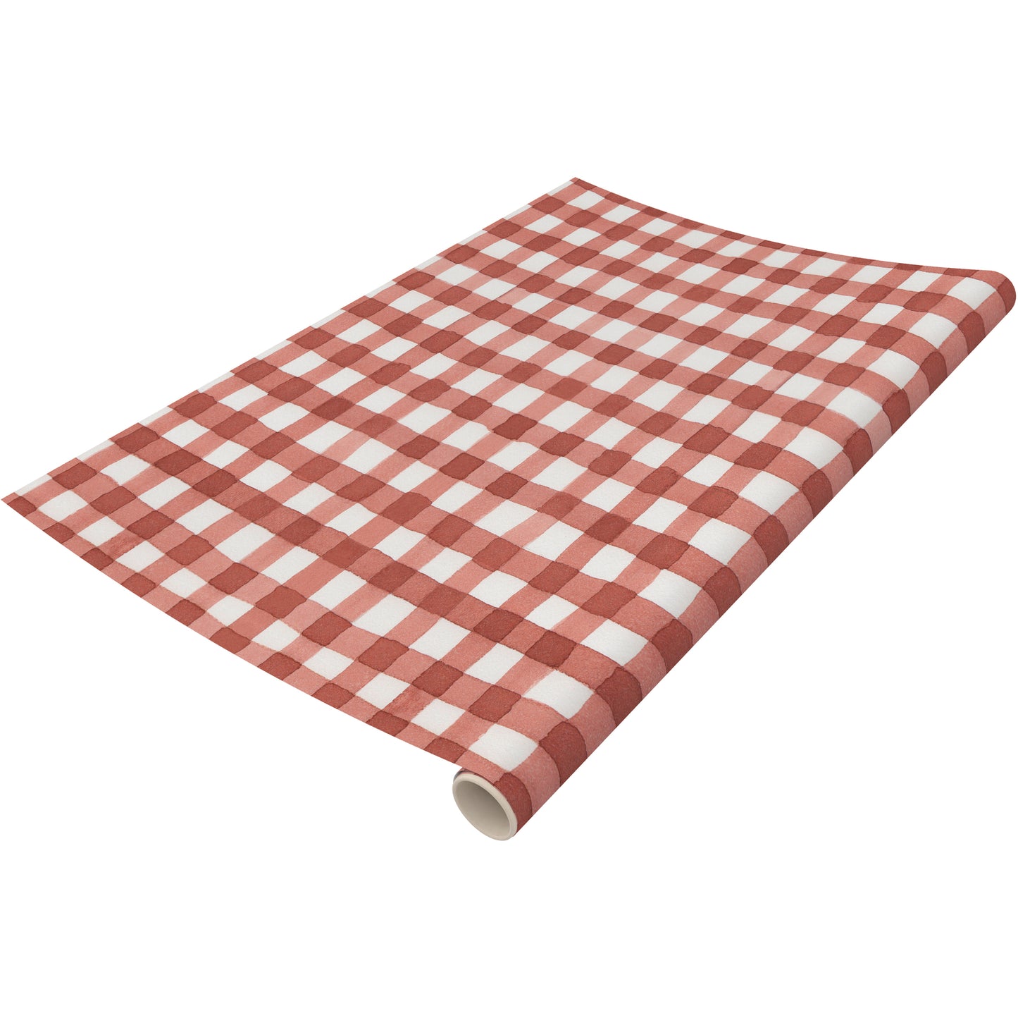 Red Gingham Paper Runner