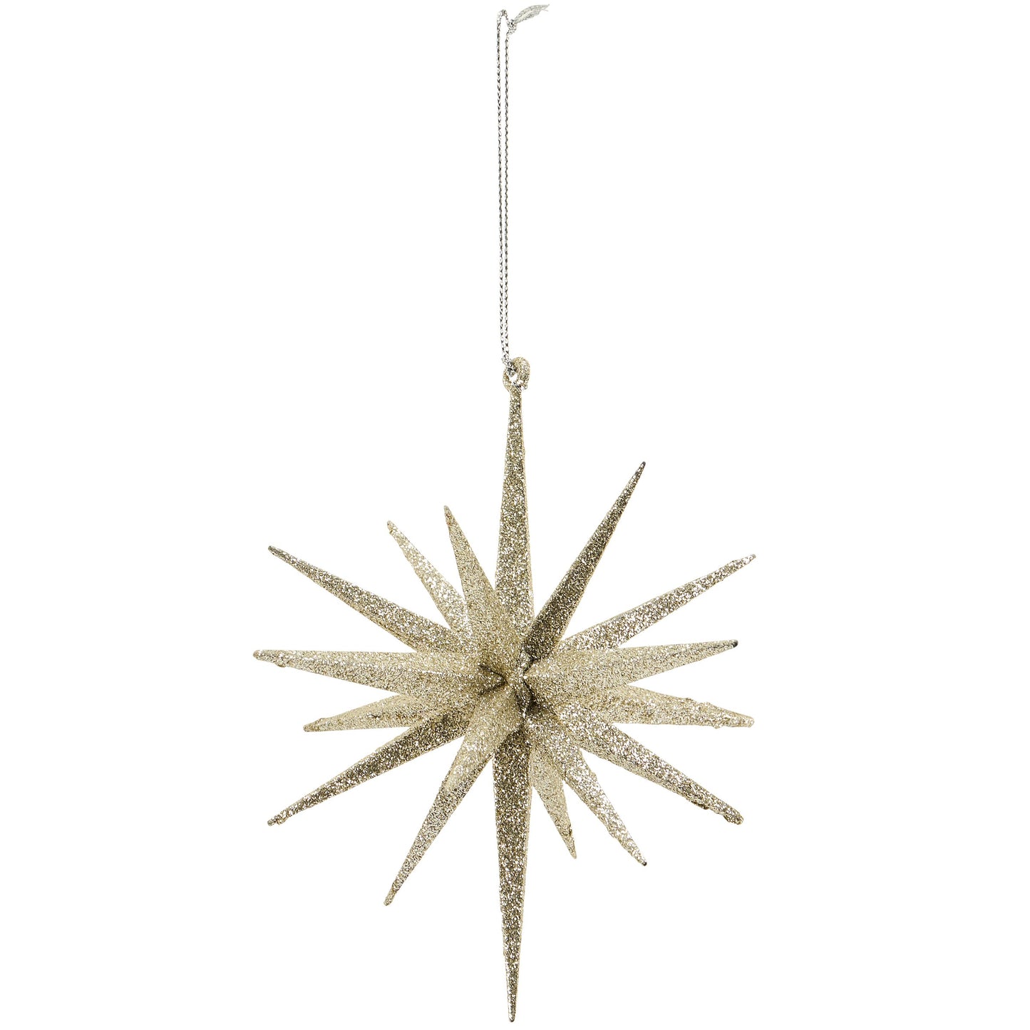 Champagne Star Ornament