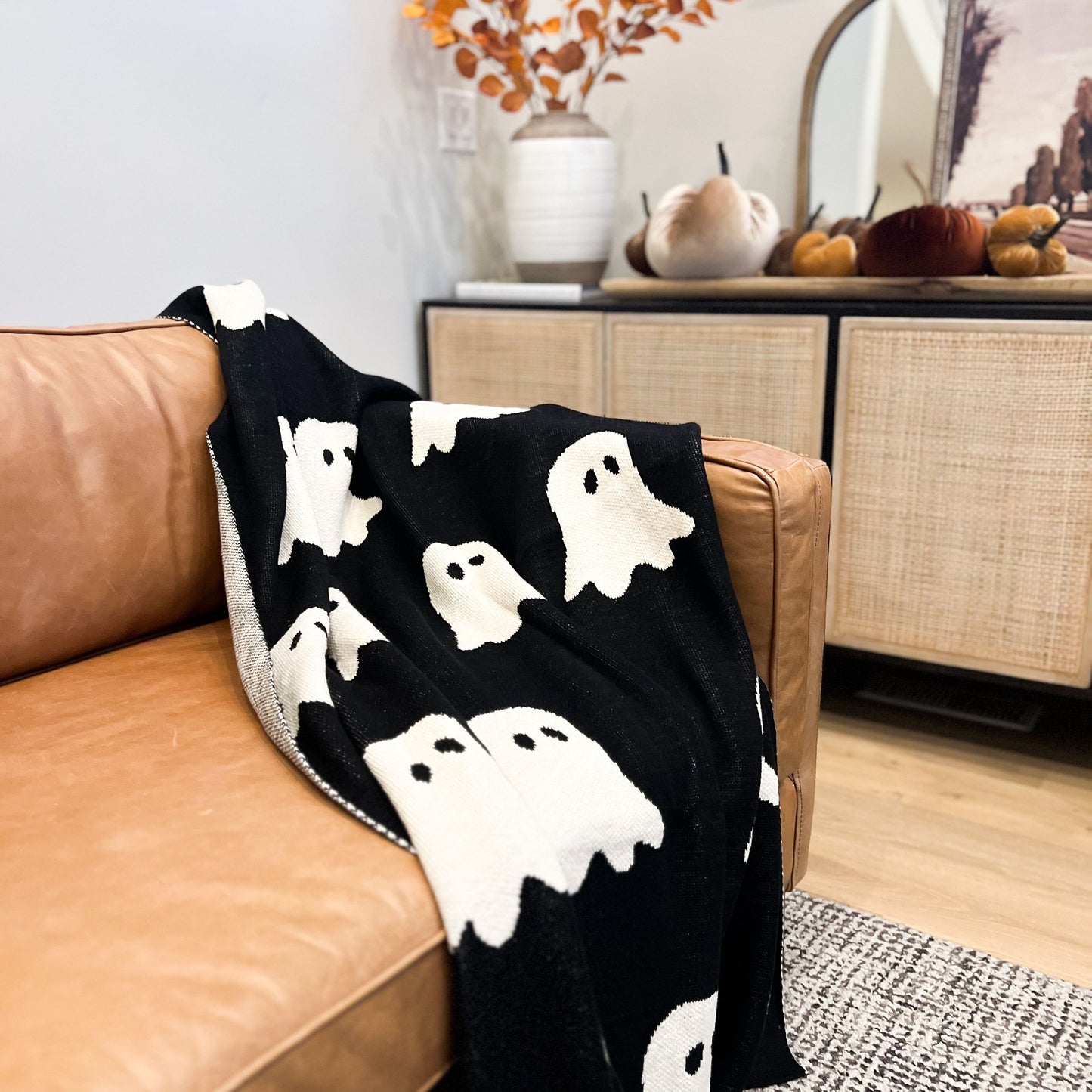 Halloween Ghost Throw