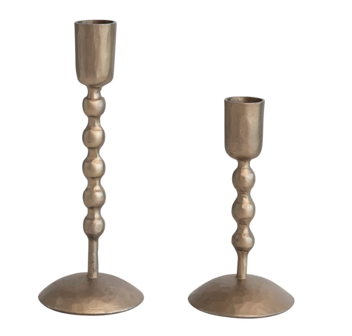 Forged Iron Taper- Set of 2