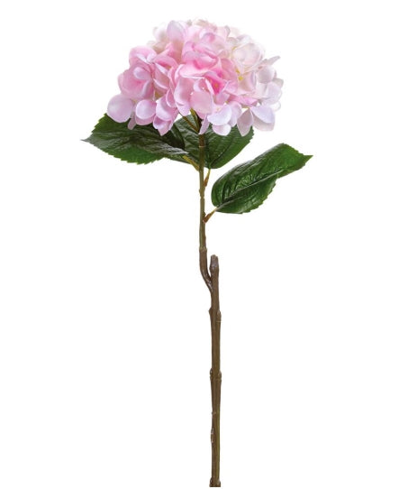 Pink Real Touch Hydrangea Spray - 23.5"