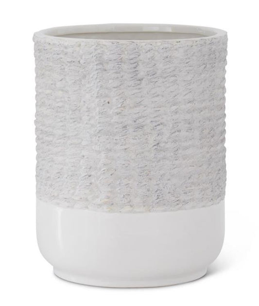Basket Weave Pot - 2 Sizes