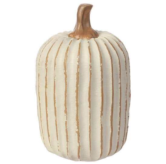Whitewashed Pumpkin - 3 Sizes