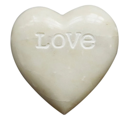 Love Marble Engraved Heart