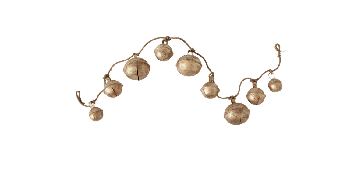 Grand Sleigh Bell Garland - 72"