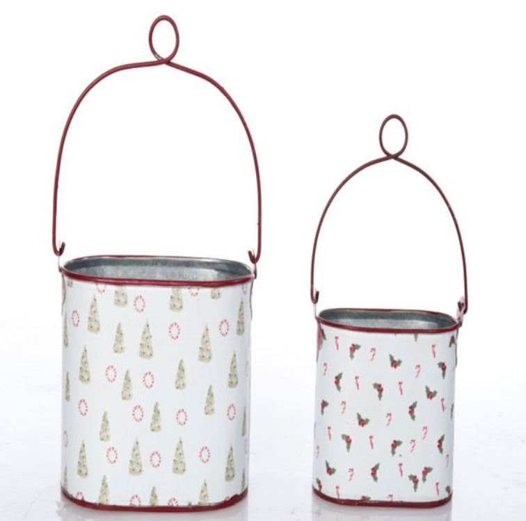Candy Lane Metal Container - 2 Sizes