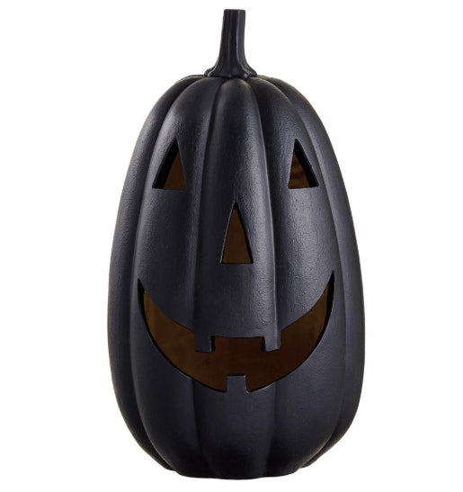 Black Jack-O-Lantern with Light - 3 Sizes