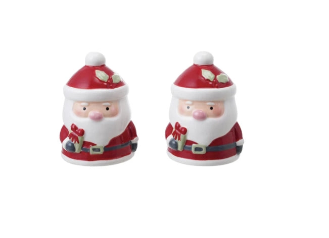 Santa Salt and Pepper Shakers - Set of 2