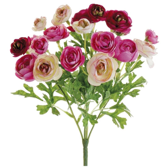 Mini Mixed Ranunculus Bush -10.5"