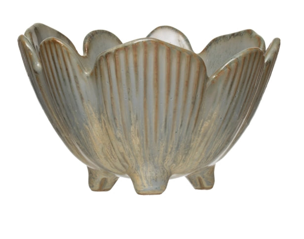 Porcelain Flower Bowl - 4.5"x5"