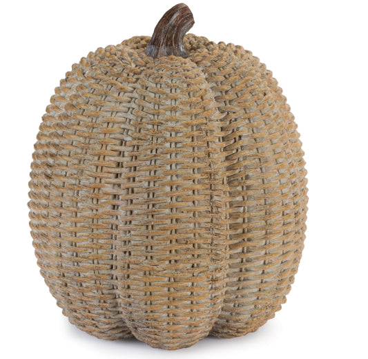 Fall Woven Pumpkin - 2 Sizes