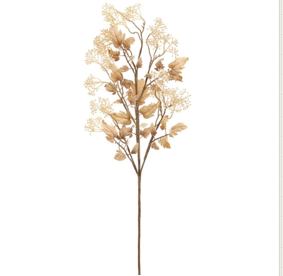 Seeded Perilla Leaf Spray - 35"