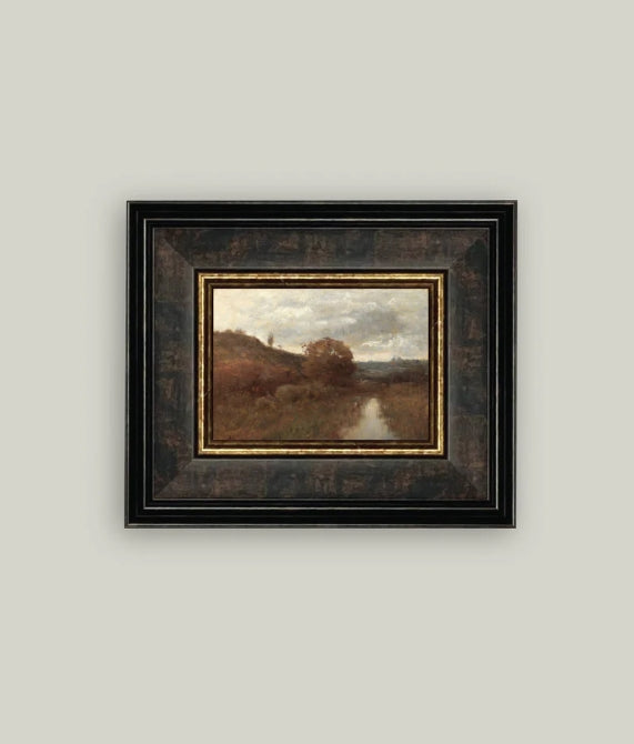 Hill and Hollow in Autumn Framed Art - 2 Sizes