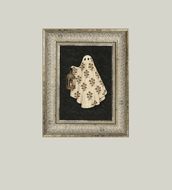 Quilted Ghost Framed Art - 2 Sizes
