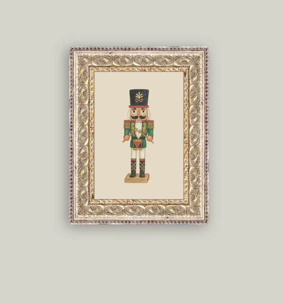 The Nutcracker Soldier Framed Art - 3 Sizes