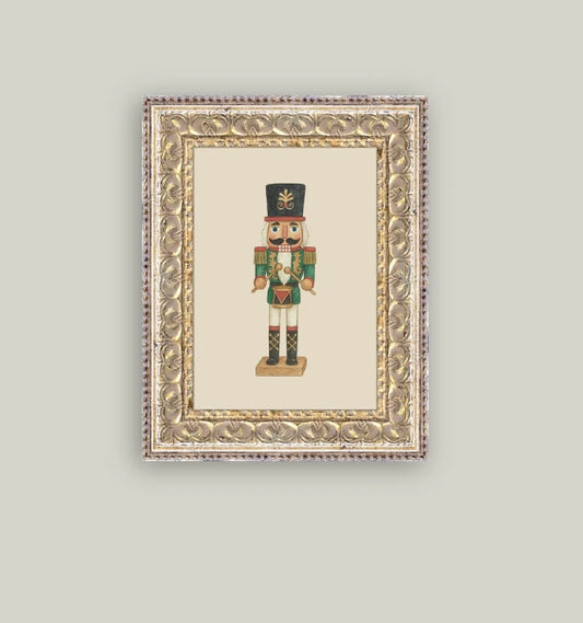 The Nutcracker Soldier Framed Art - 3 Sizes