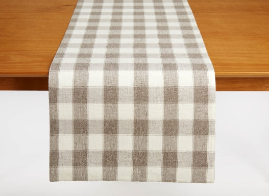 Carrington Check Table Runner