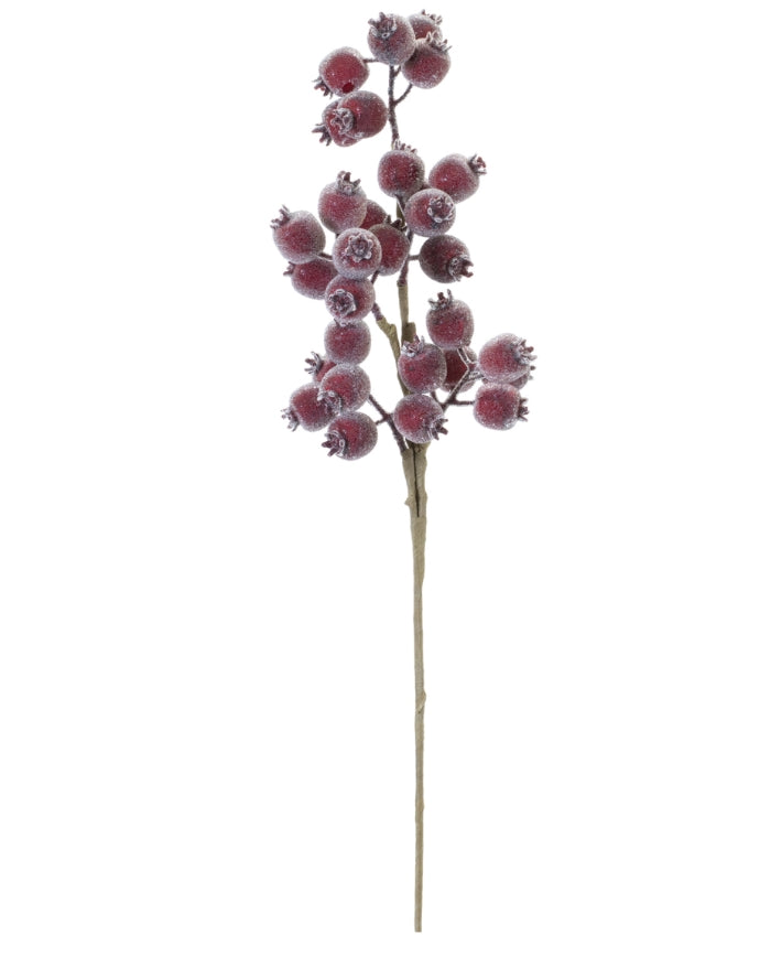 Iced Red Pod Spray - 20.5"