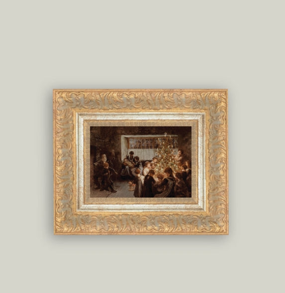 Hearth and Tree Framed Art - 2 Sizes
