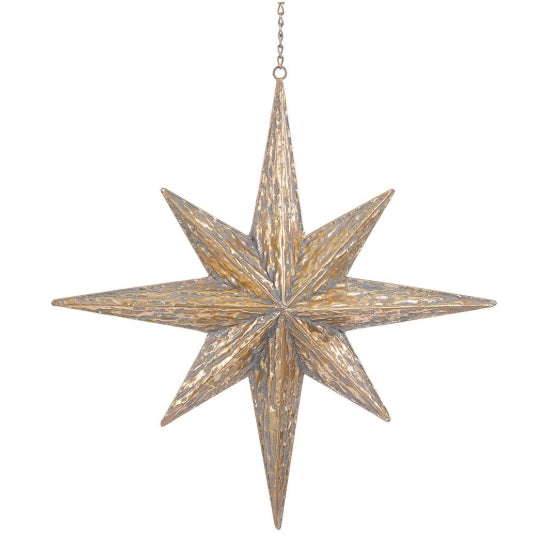 Star of Bethlehem Gold Ornament - 20.5"