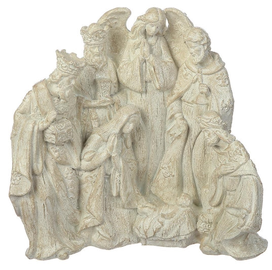 White Nativity - 9"