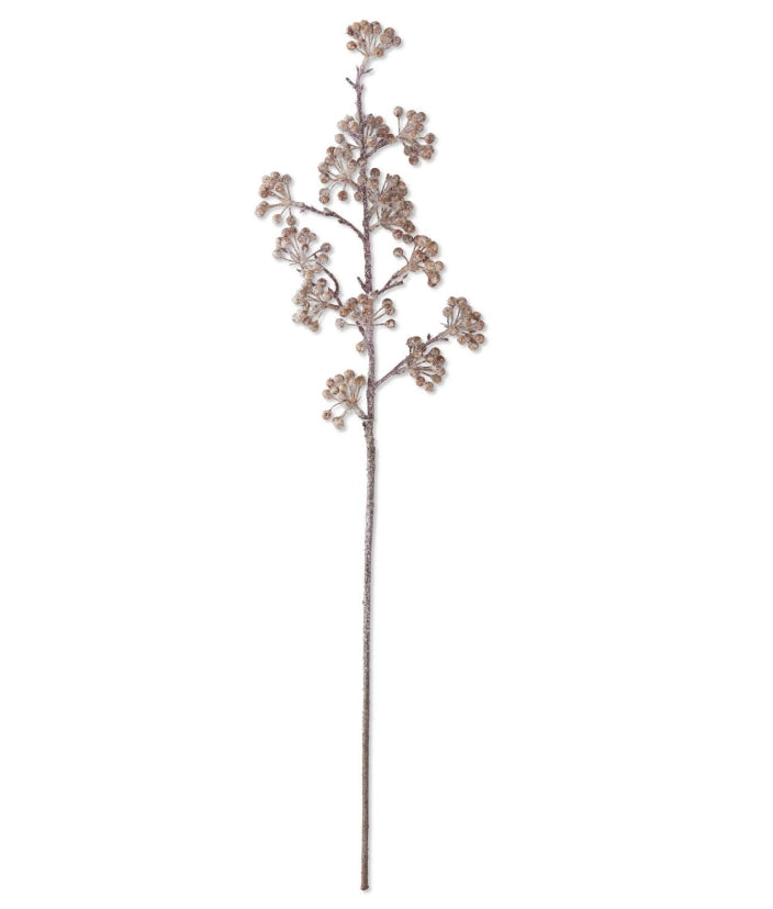 Glittered Berry Spray - 29"