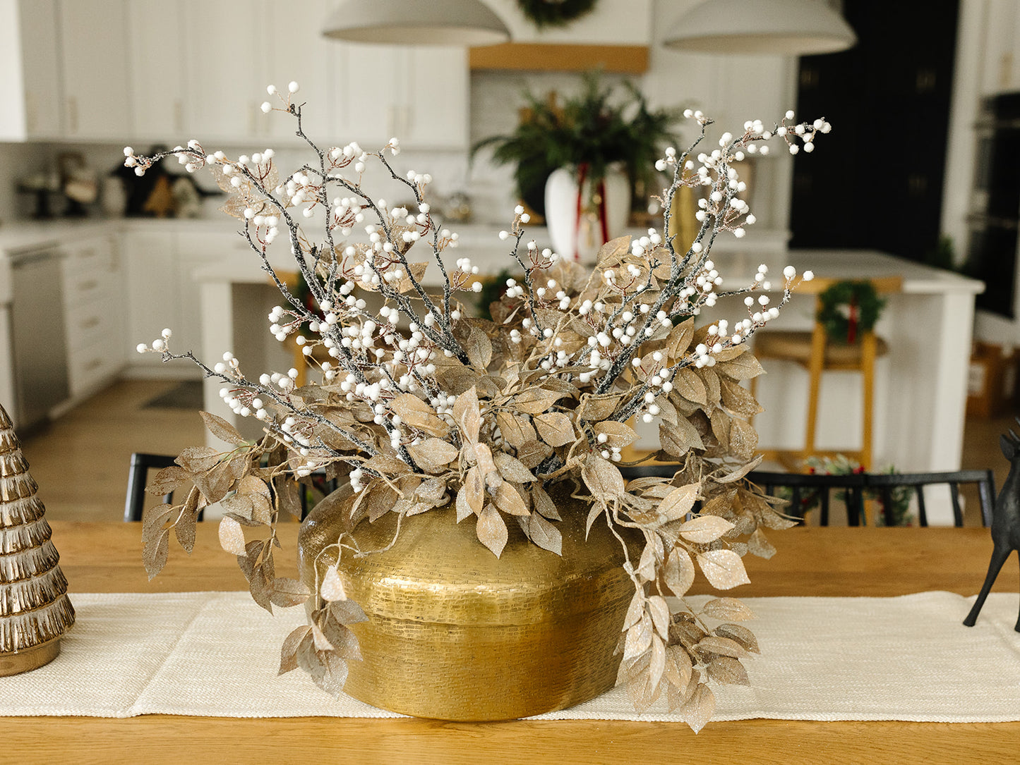 Textured Gold Vase