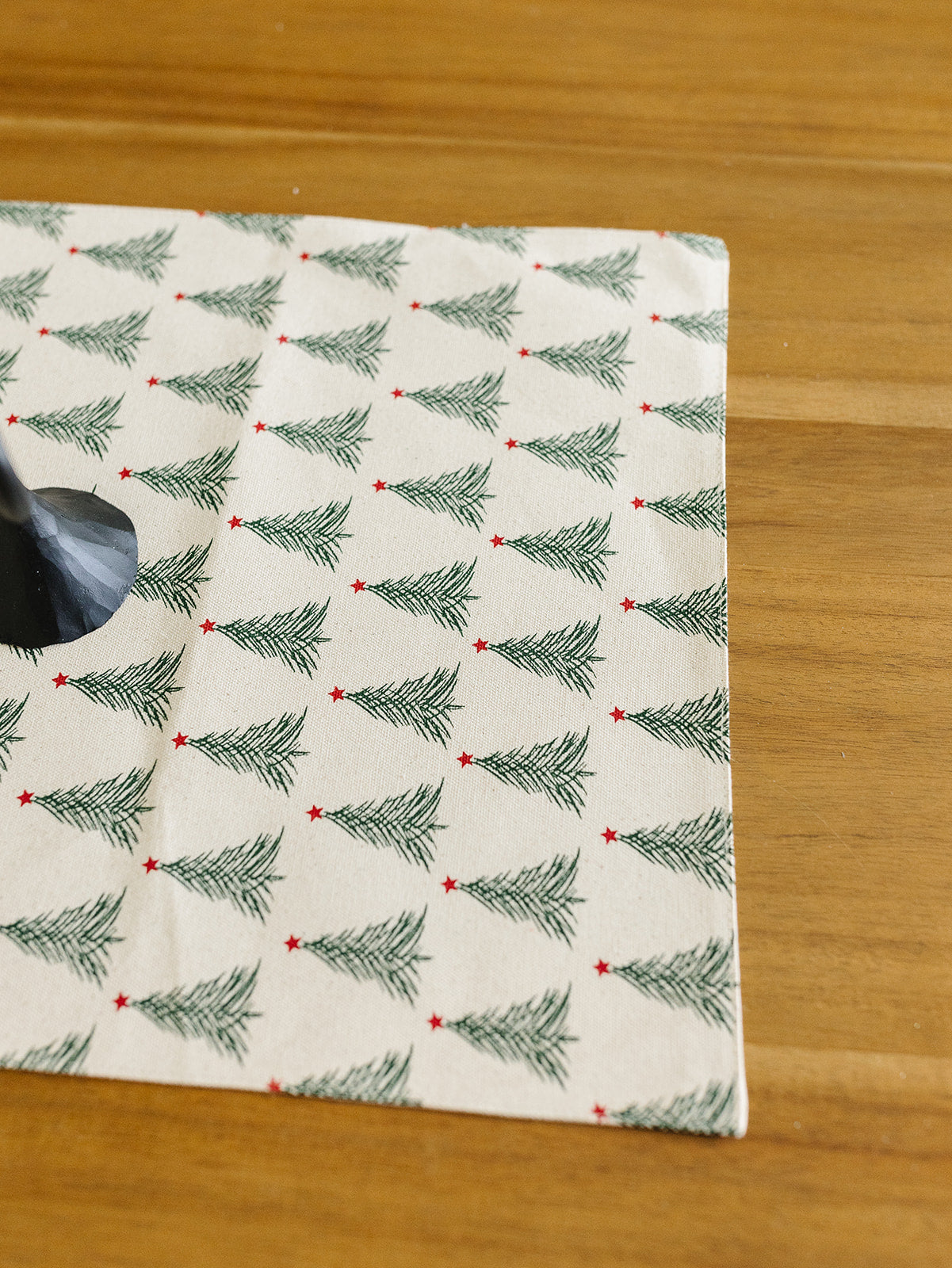 Christmas Tree Patterned Runner - 72"