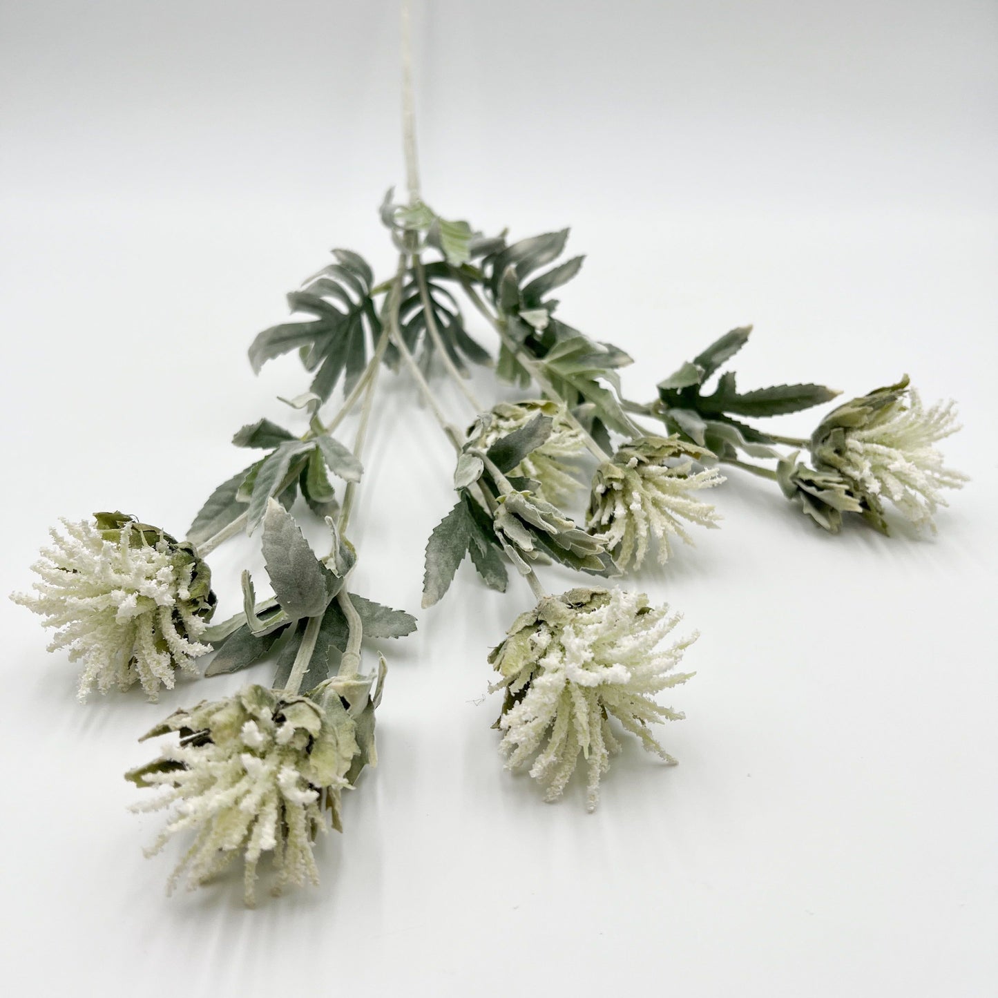 White Thistle Spray - 33"