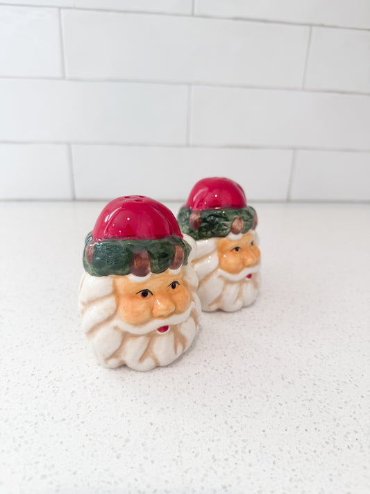 Santa Salt and Pepper Set