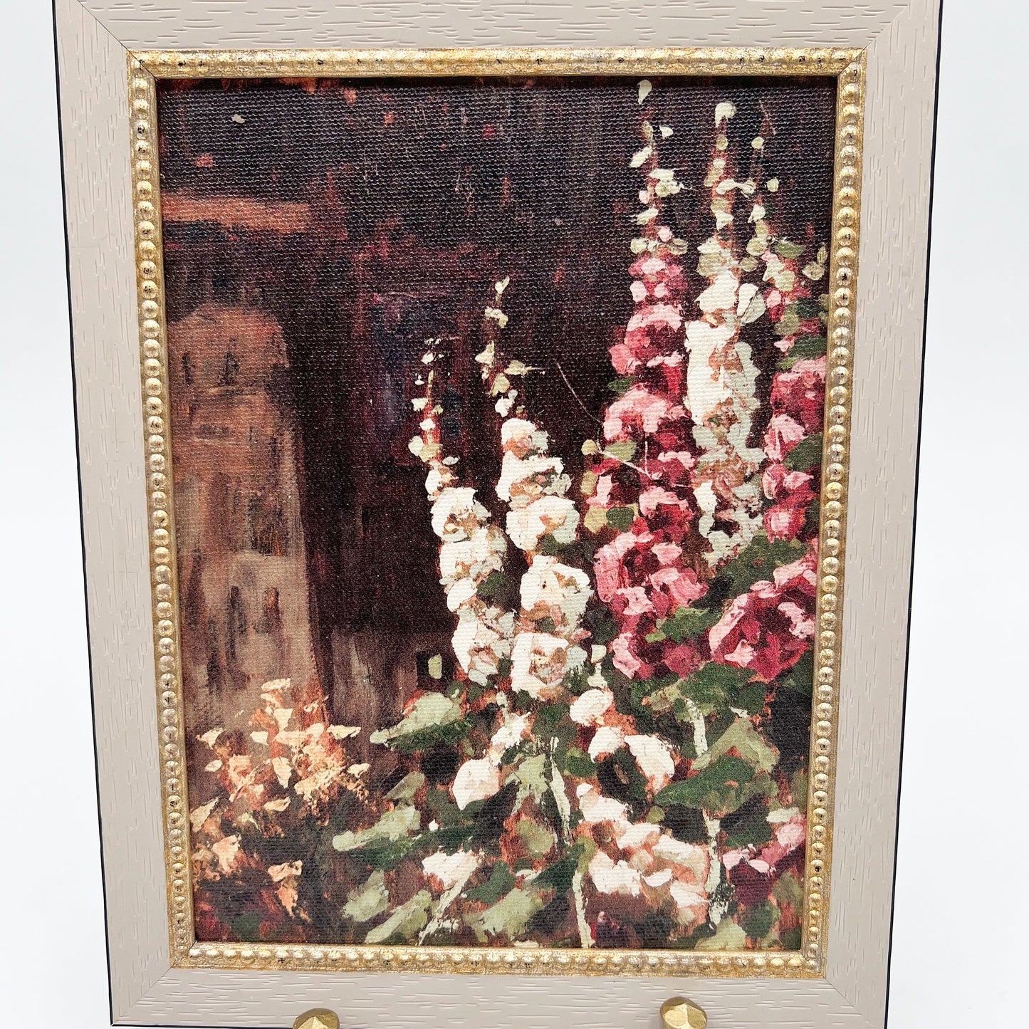 Hollyhock Scene