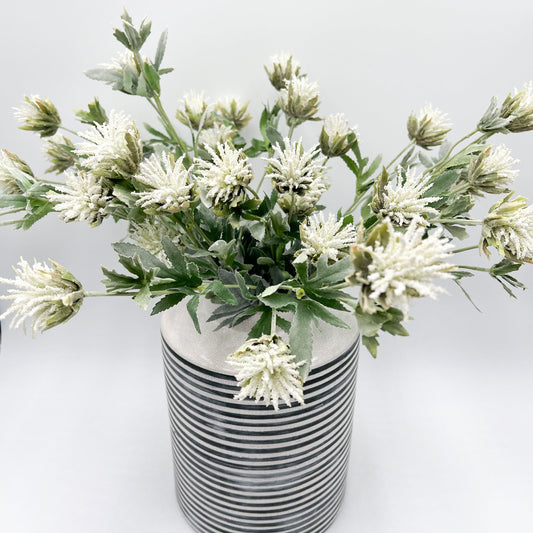 White Thistle Spray - 33"