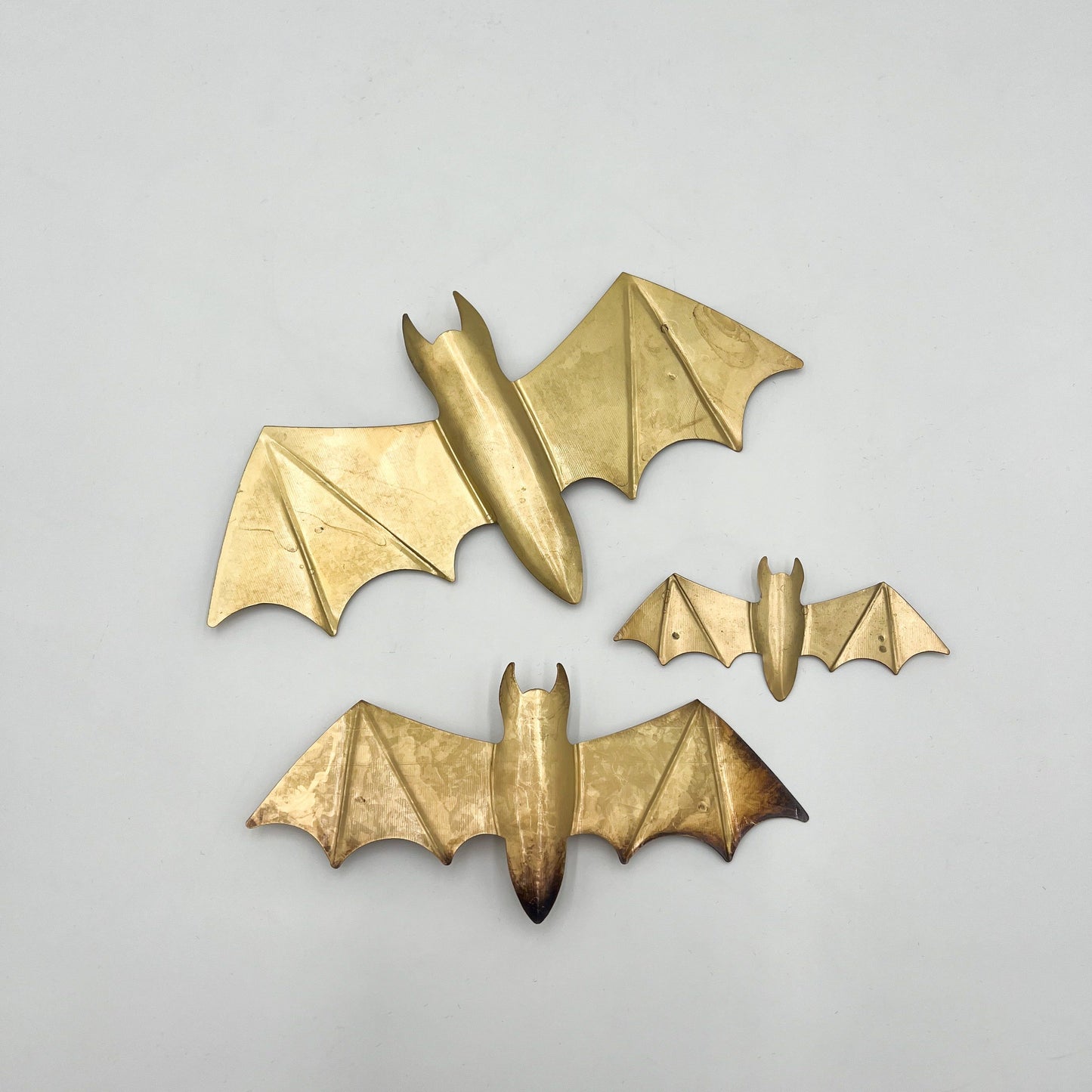 Gold & Black option- Bat Wall Decor - Set of 3