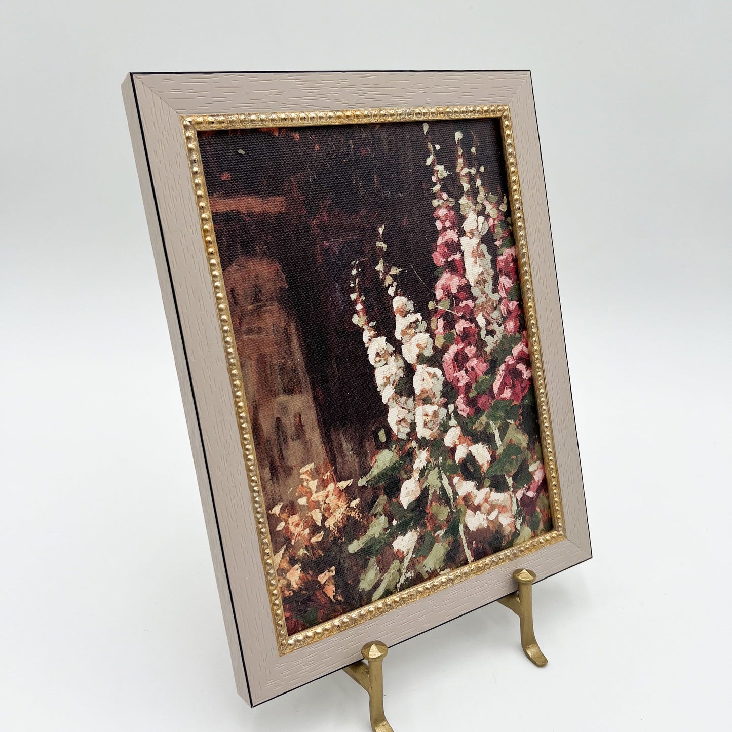 Hollyhock Scene