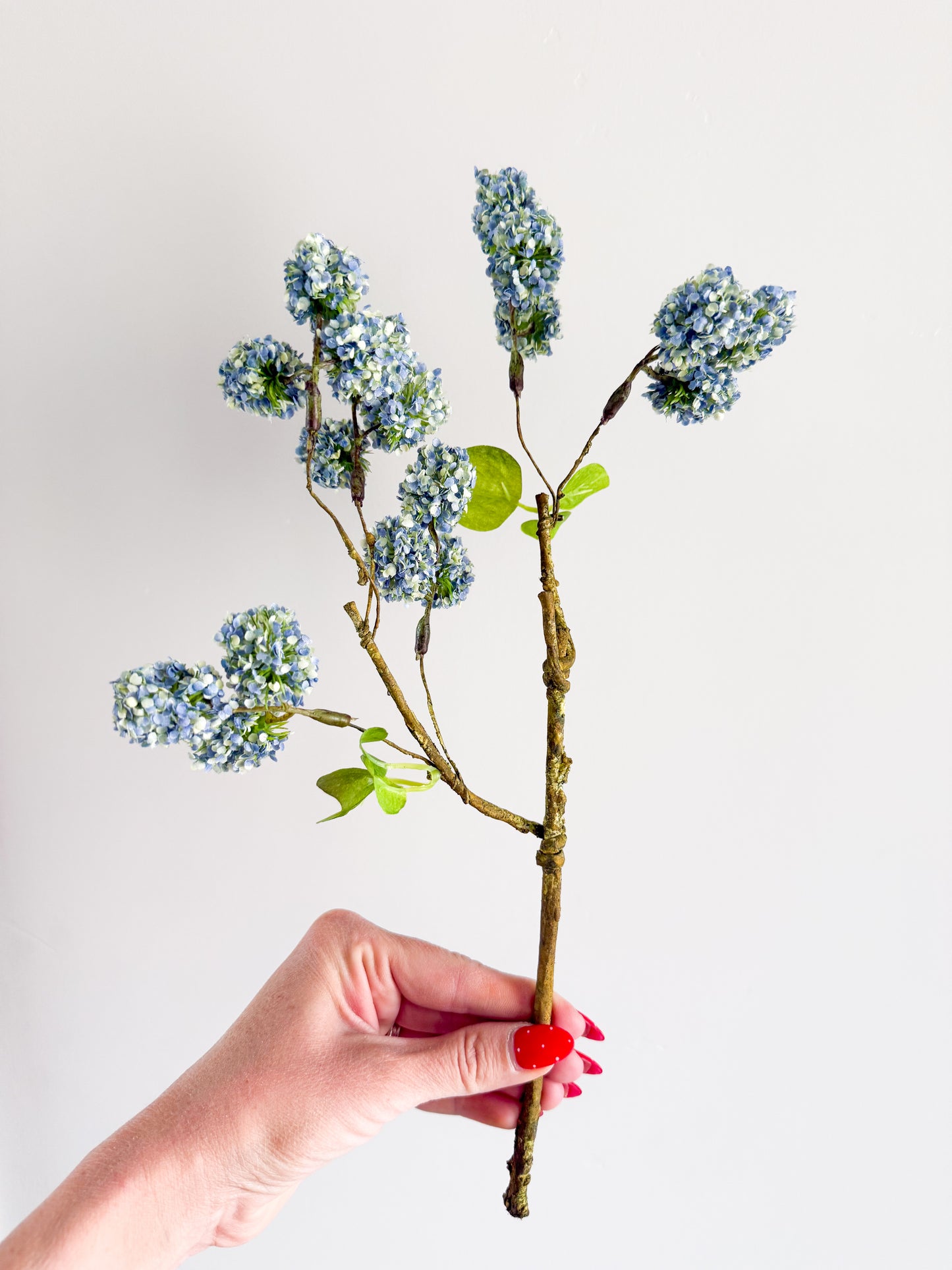 Blue Mini Viburnum Spray - 14"
