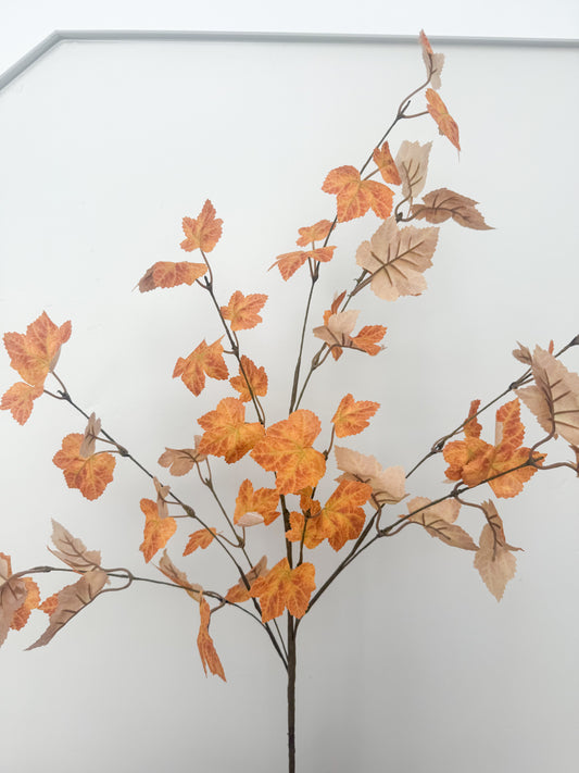 Maple Leaf Stem - Orange
