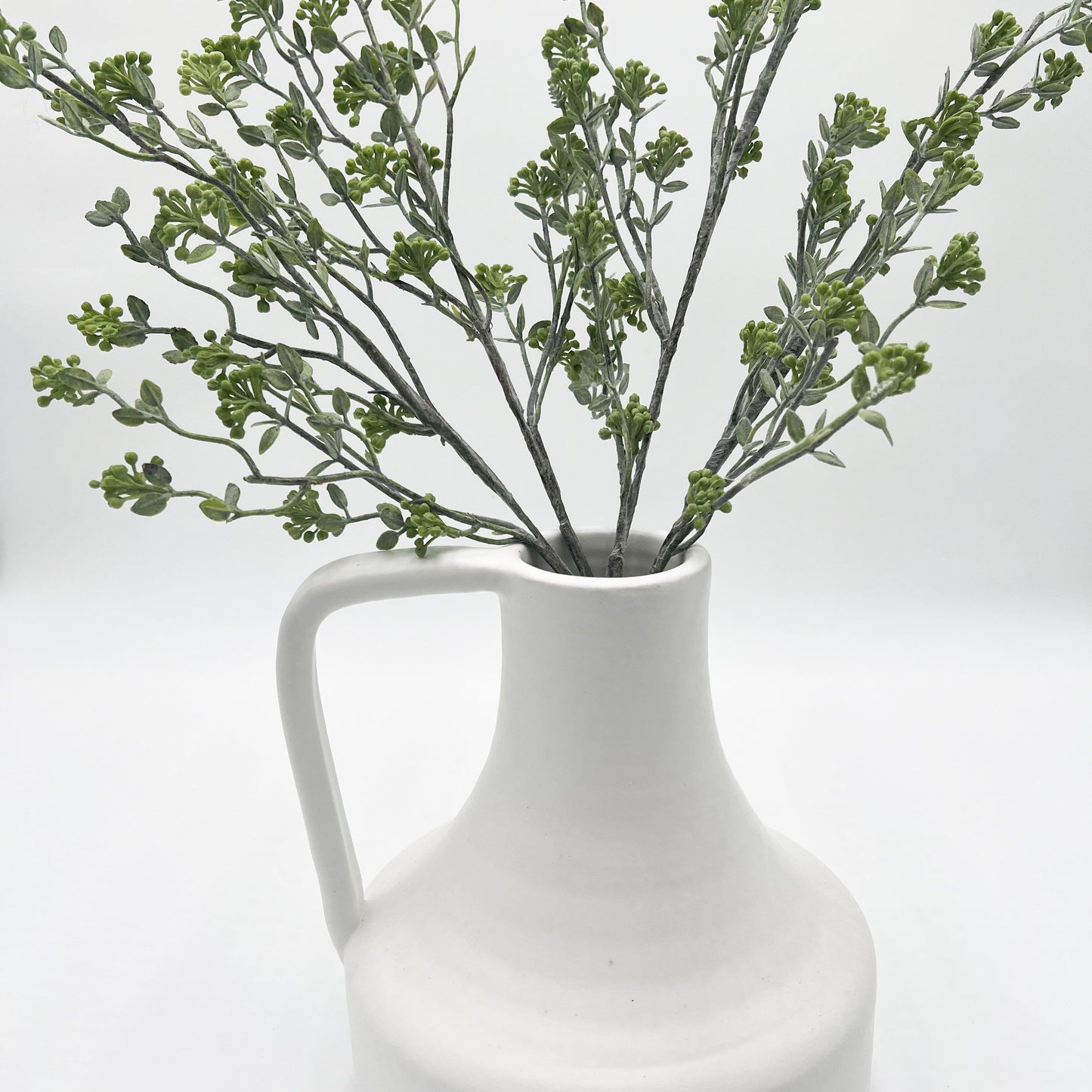 Milina White Jug
