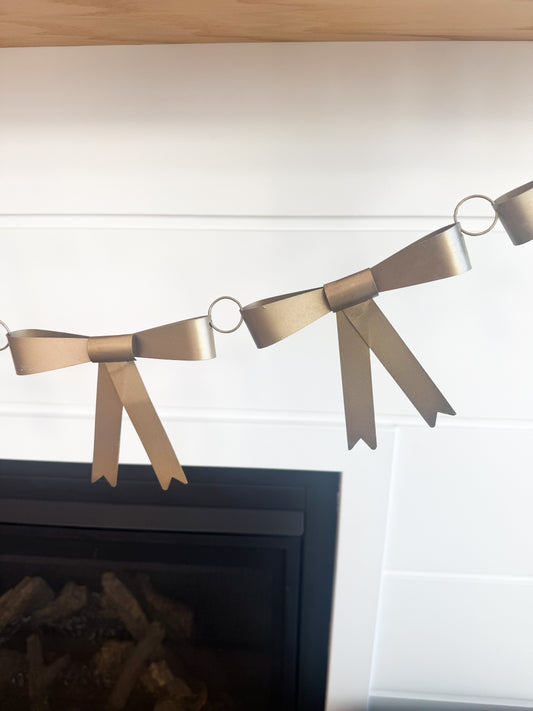 Bow Brass Garland