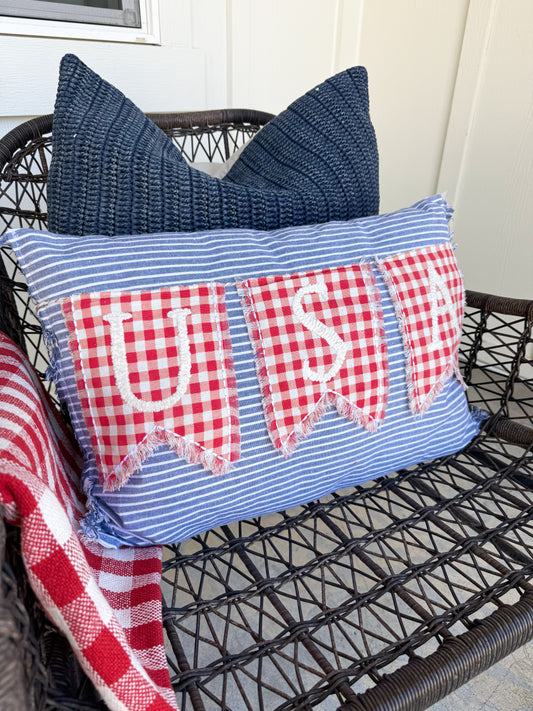 USA Pillow - 20"x14"