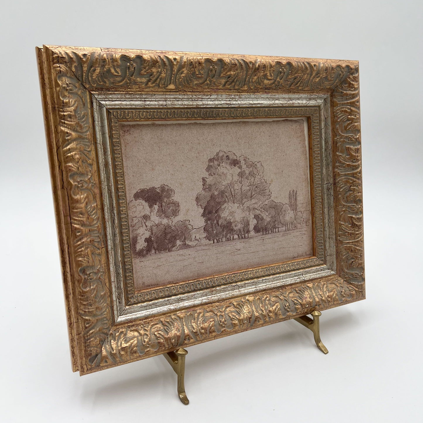 Field of Trees Framed Art