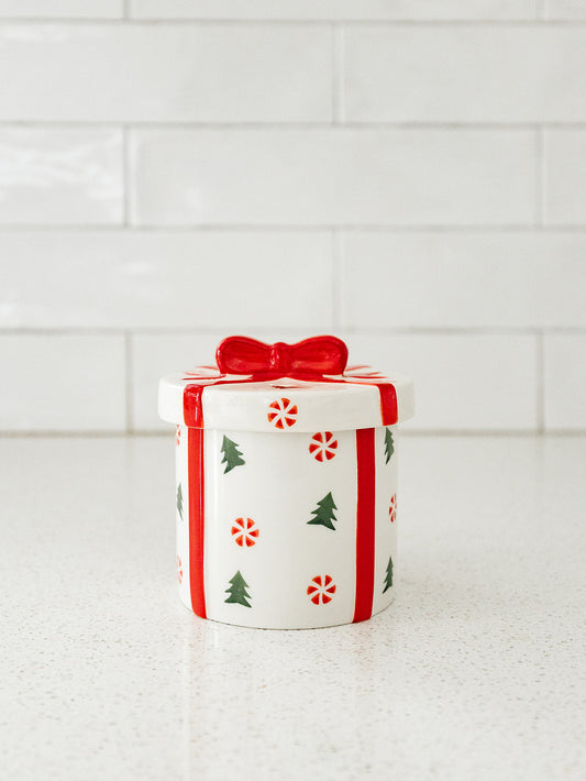 Christmas Present Treat Jar