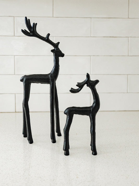Iron Reindeers - Set of 2