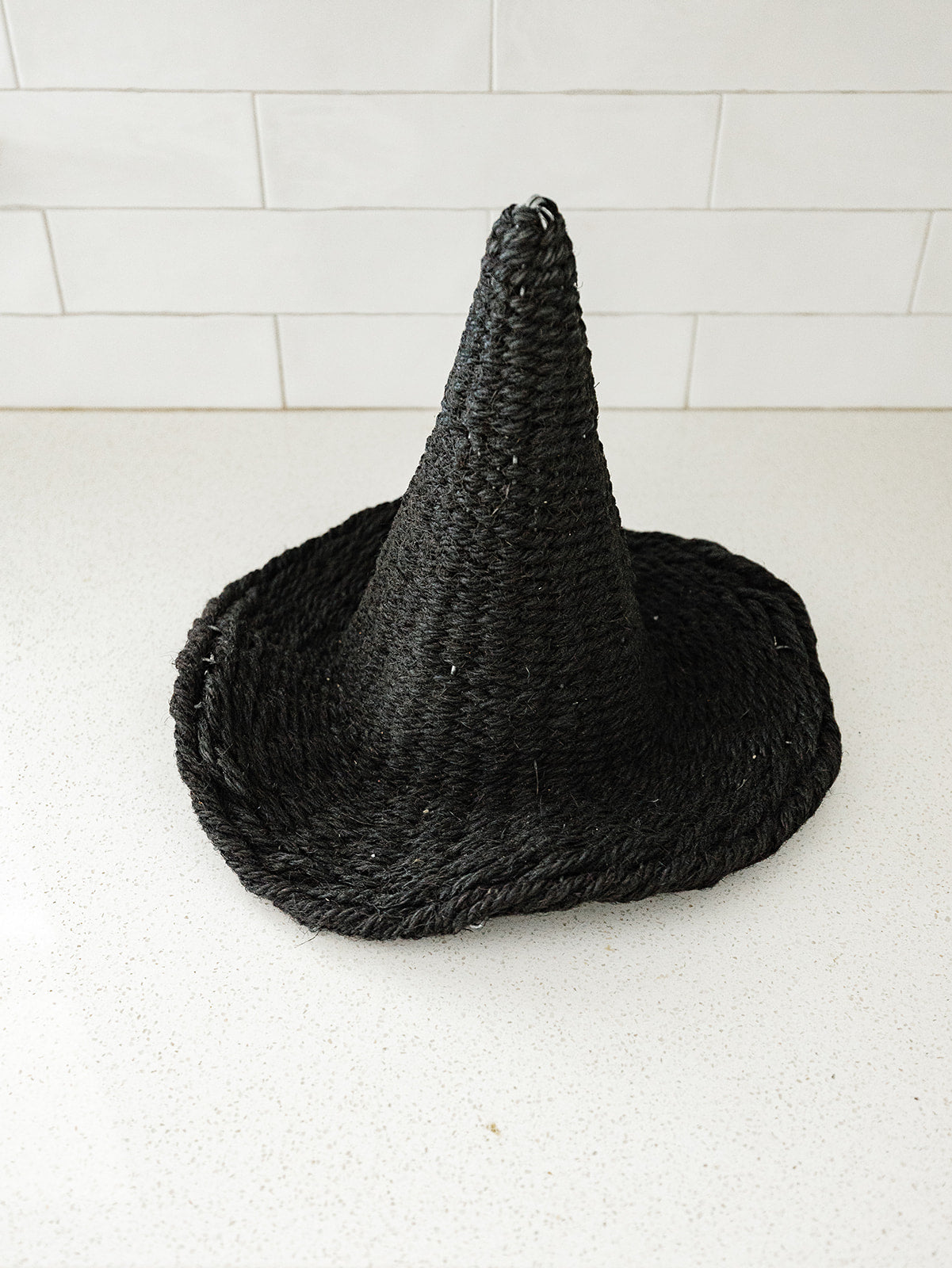Wicker Witch Hat