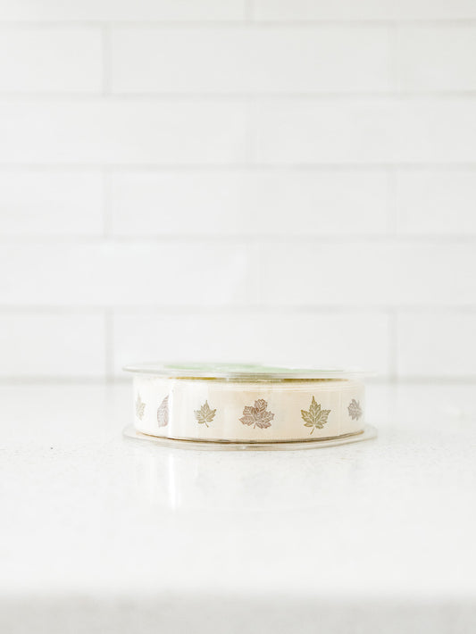 Fall Leaves Ribbon
