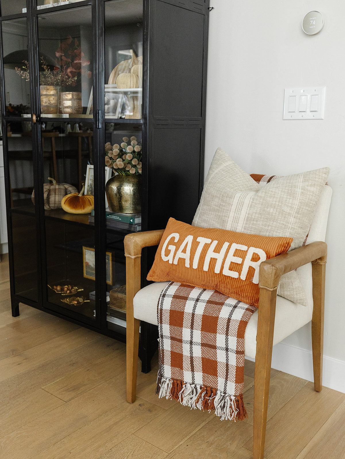 Corduroy Gather Pillow