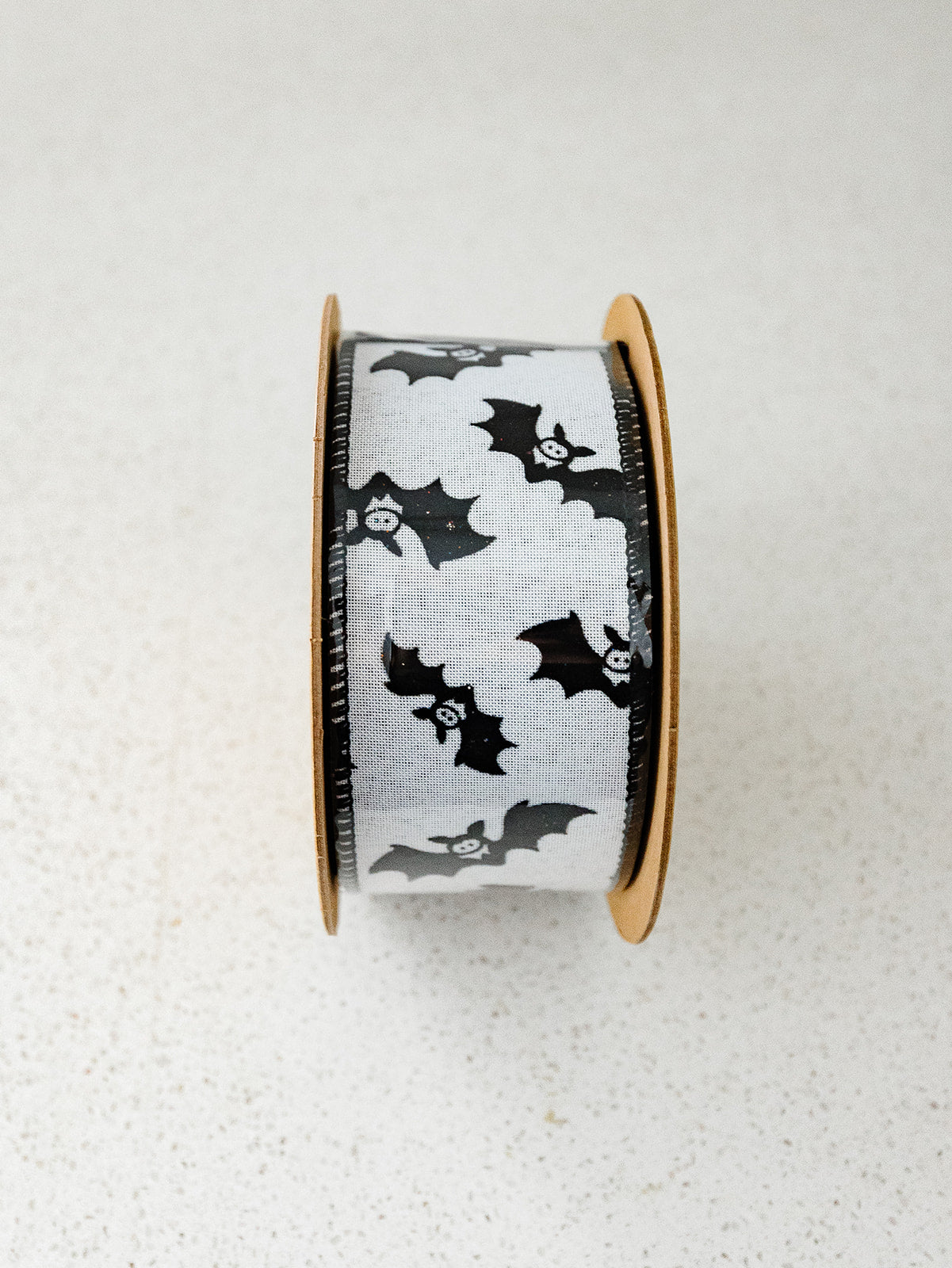 Wired Glittered Bats with Black Back - 2 Widths