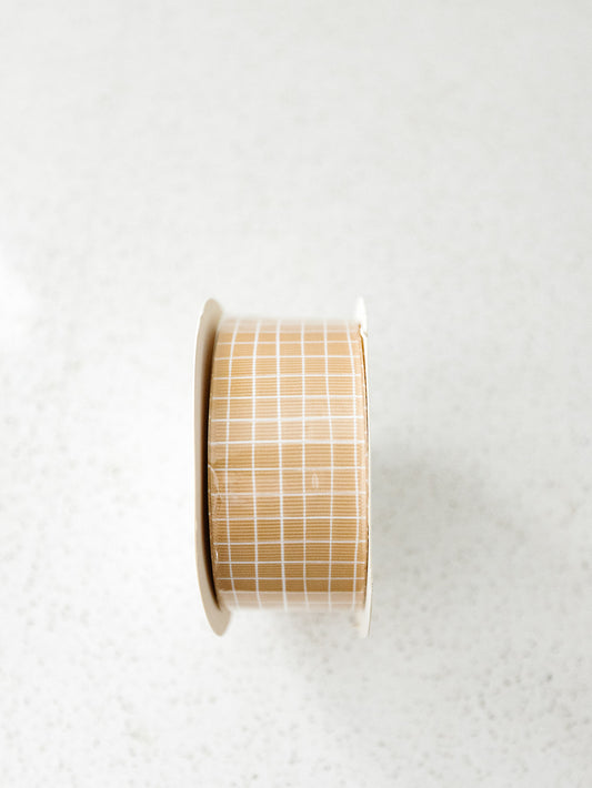 Harvest Check Grosgrain Ribbon - 1.5"