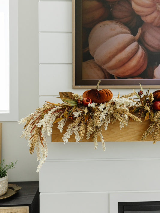 Pomegranate and Astilbe Spray - 16"