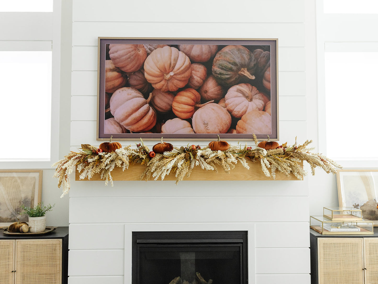 Heather Fall Garland - 72"